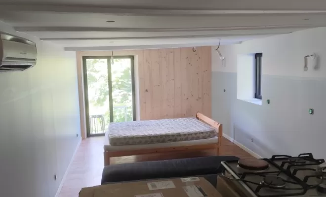 Rénovation complète d'un studio à La Chapelle , Albertville, FOURNIER MULTISERVICES